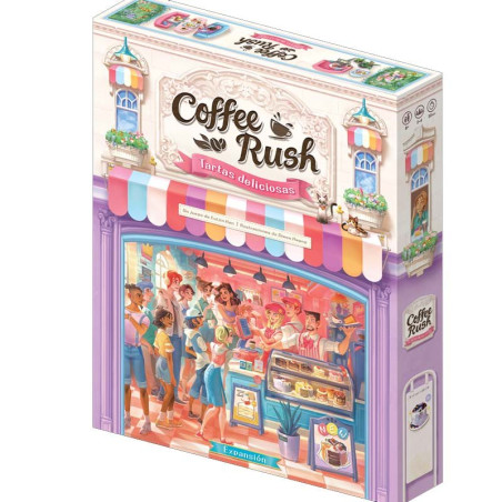 PREVENTA Coffee Rush Tartas deliciosas