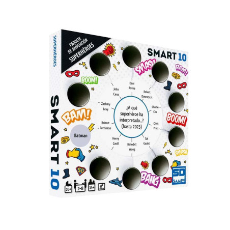 PREVENTA SMART 10 SUPERHÉROES paquete de ampliación