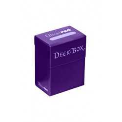 Solid Deck Box purpura (caja para cartas enfundadas)