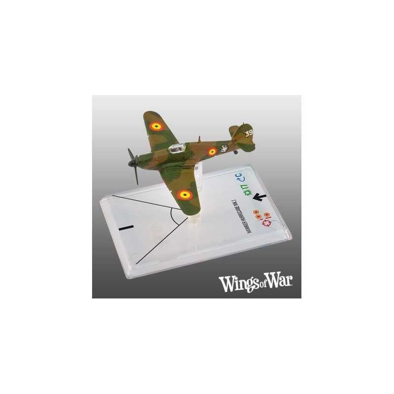 2- Wings of War WWII Hawker Hurricane Mk.I (Van den Hove)