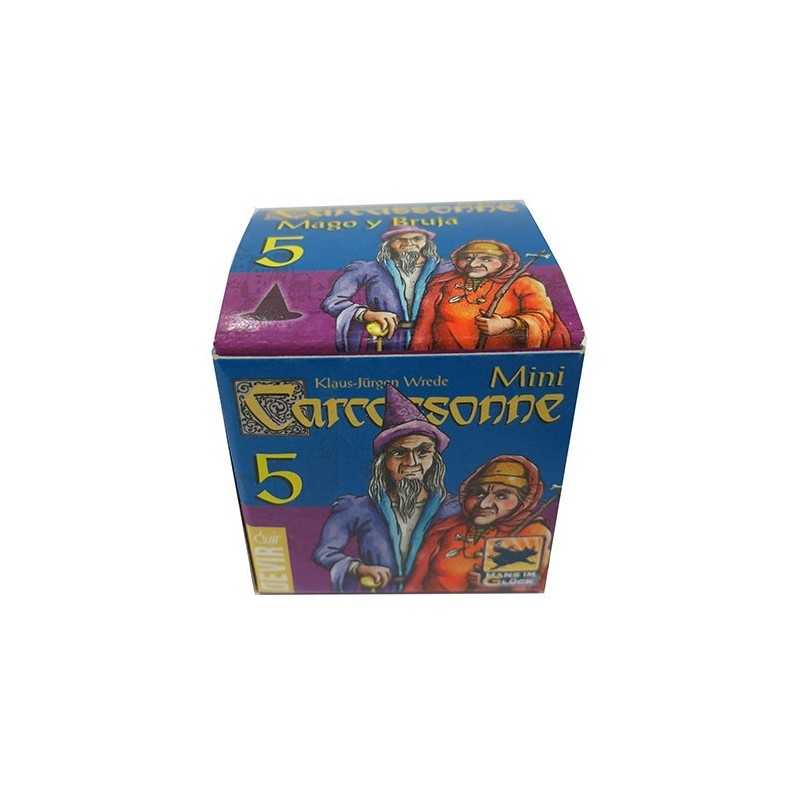 Carcassonne El mago y la bruja mini expansion 5 Carcassonne El mago y la bruja mini expansion 5