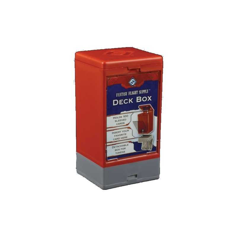 Caja para mazos FFG Roja Caja para mazos FFG Roja