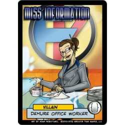 Miss Information Villain Character: Sentinels of the Multiverse