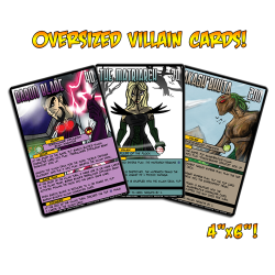 Villain Oversized Cards Sentinels of the Multiverse