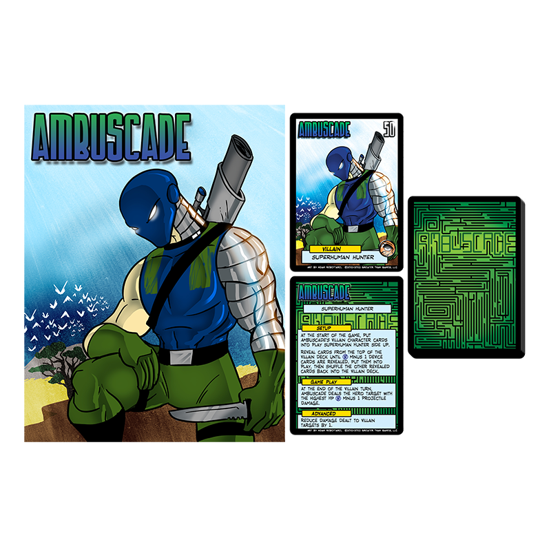 Ambuscade Villain Character: Sentinels of the Multiverse Ambuscade Villain Character: Sentinels of the Multiverse