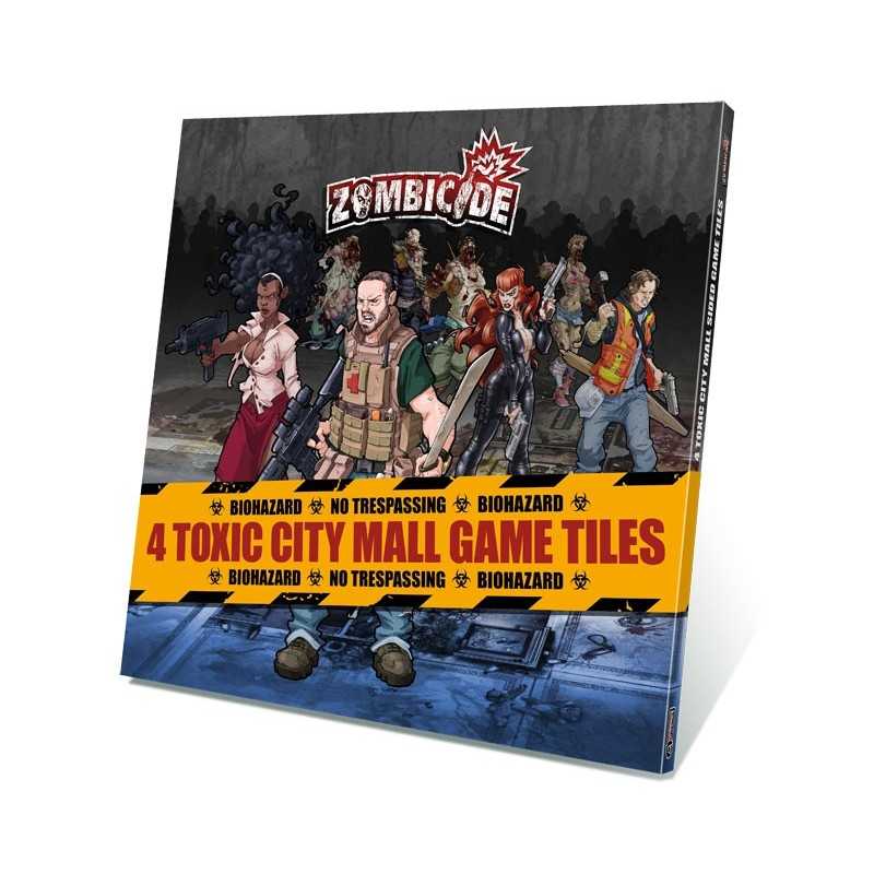 Zombicide Toxic City Mall Game Tiles