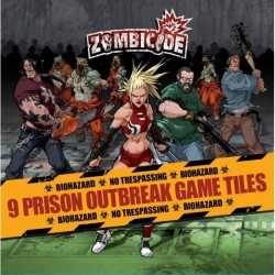 Zombicide Prison Outbreak Game Tiles