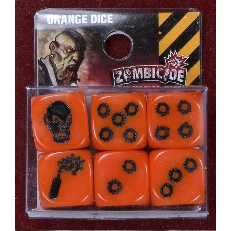 Zombicide dados naranja