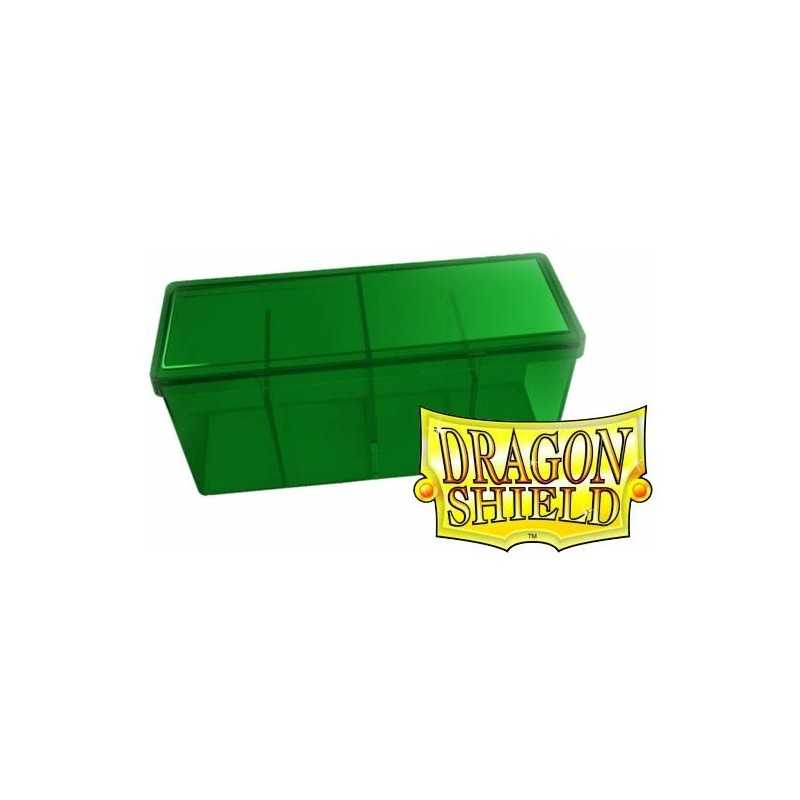 Storage Box 4 compartments Green