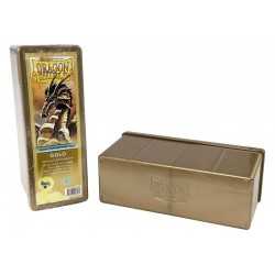 Storage Box 4 compartments Gold