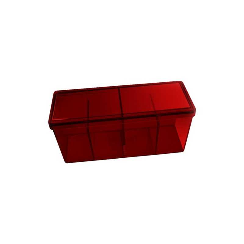 Storage Box 4 compartimentos Rojo