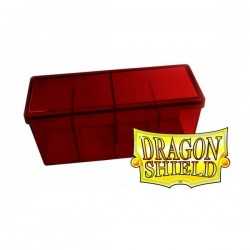 Storage Box 4 compartments Red