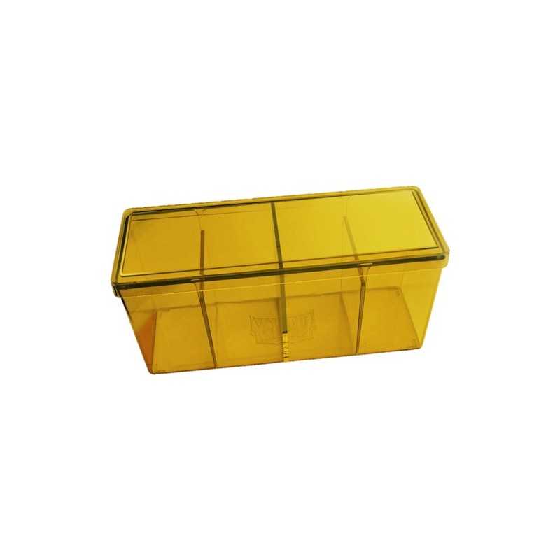 Storage Box 4 compartments Yellow