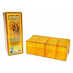 Storage Box 4 compartments Yellow