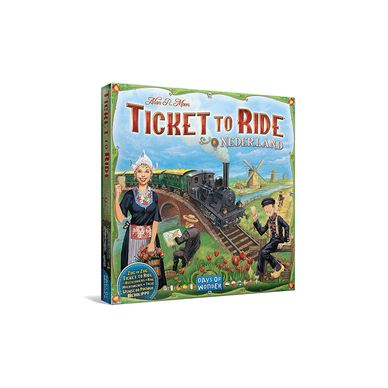 Ticket to Ride Map Collection Nederland