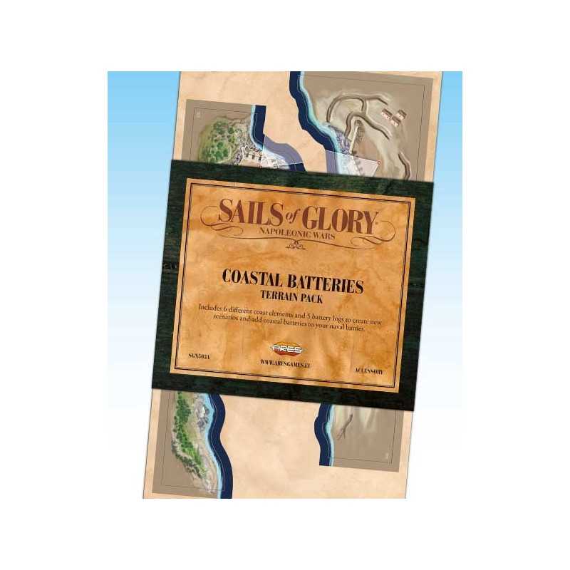 Sails of Glory Coastal Batteries terrain pack Sails of Glory Coastal Batteries terrain pack
