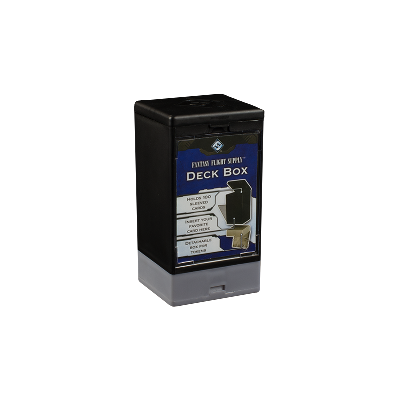 Caja para mazos FFG Negro Caja para mazos FFG Negro